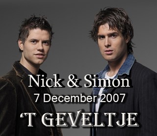 Nick & Simon in ’t Geveltje